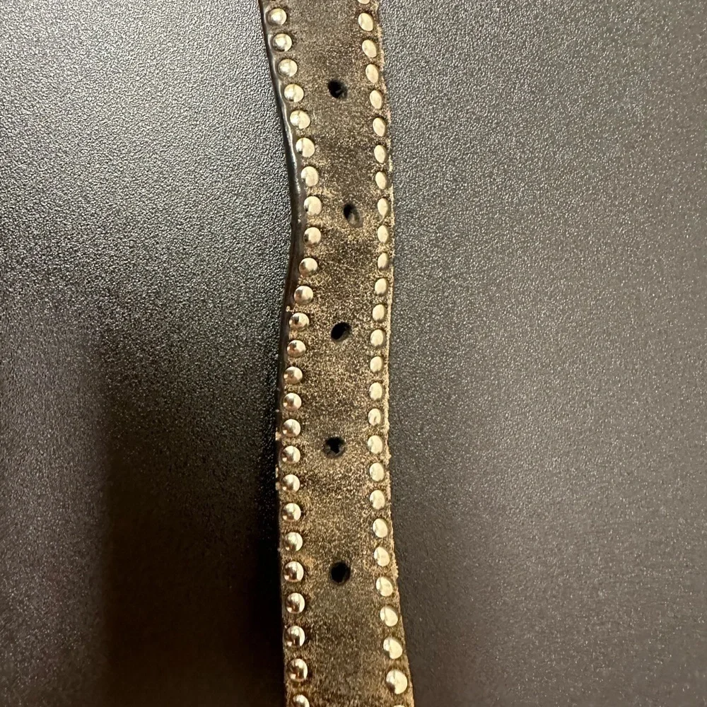 Girls Nicona genuine leather belt size 22 - Picture 5 of 5